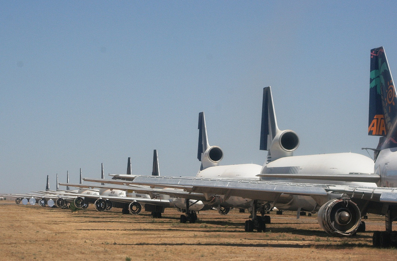Illustration for article titled The Ten Most Unbelievable Airplane Junkyards In The World